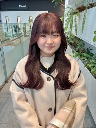 ロング カラー くさかみさき🌼暖色 /耳つぼ/オタク🌼のヘアスタイル