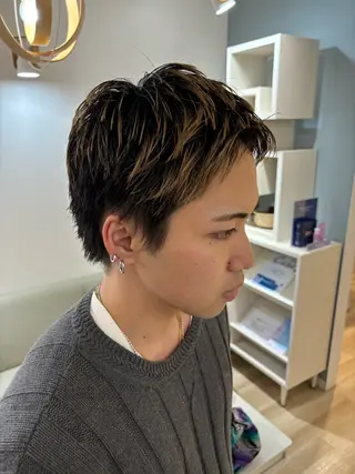 ショート 『大西　陸』 透明感color🔆のヘアスタイル