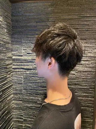 ミディアム 齋藤 大晟のヘアスタイル