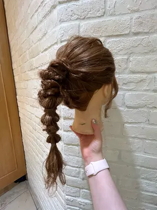 ヘアアレンジ momoha 『モテヘア🍓』のヘアスタイル