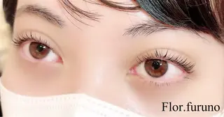 マツエク・マツパ アイブロウ Flor上大岡 *フルノ リナ*のマツエク・マツパデザイン