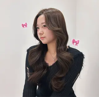 ロング MAEUL NAGOYA所属・⛓韓国IDOLヘア 🥀🖤/あいりのヘアスタイル