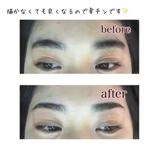 セミロング カラー パーマ ヘアアレンジ ネイル マツエク・マツパ 眉毛サロン DUAL 恵比寿の眉毛・アイブロウイメージ