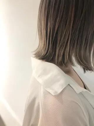 ショート カラー 透明感カラー* レイヤー/清水大地のヘアスタイル