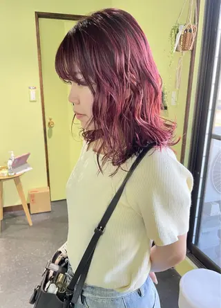 カラー シェアサロン糸所属・おおはし ひかりのヘアスタイル