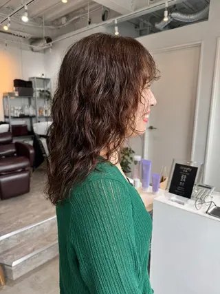 セミロング カラー パーマ loka 表参道 【ロカ】所属・松坂 真衣のその他イメージ