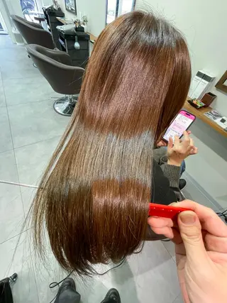 セミロング 飯村 友亮のヘアスタイル
