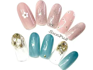 ネイル @.Freestyle 【フリースタイル】所属・根本 奈美のネイルデザイン