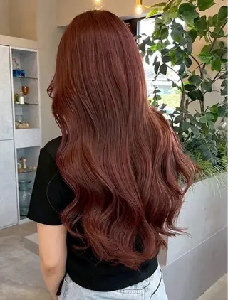 ロング カラー runa|color × straightのヘアスタイル