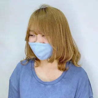 ミディアム ヘアアレンジ Lounge×MORIO Ikebukuro所属・安齋 大樹 /くびれショートのヘアスタイル