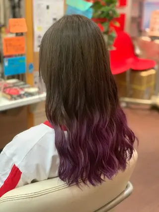 ロング たけい ゆうきのヘアスタイル