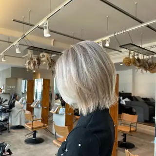 ショート 各務原/カラー/ブリ ーチお任せください!のヘアスタイル