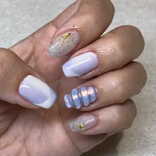 ネイル among アマン所属・lecoa_ kana／amongのネイルデザイン