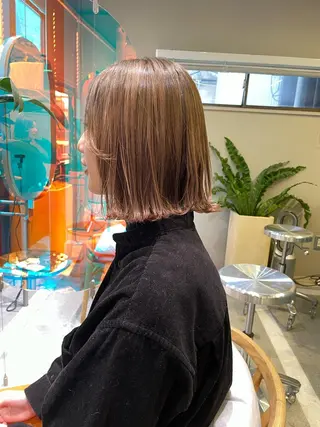 ミディアム ボブ/レイヤー 🌟梅田盛一🌟のヘアスタイル