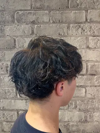 ショート パーマ メンズ メンズ博士 / 宮澤蓮のヘアスタイル
