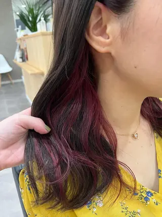 ロング カラー kakko所属・(kakko) ayumiのヘアスタイル