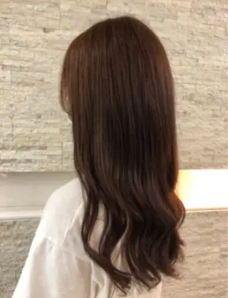 ロング カラー 韓国/インナーカラー 🍑YUI🍑のヘアスタイル