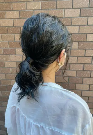 パーマ BiBi 藤野あゆみのヘアスタイル