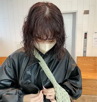 ミディアム パーマ Kouta/似合わせ /パーマ/カラーのヘアスタイル