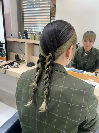 ミディアム カラー 🤍透明感/韓国風 🤍サクラギヒトミのヘアスタイル