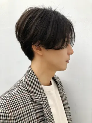 ショート メンズ🍃ナチュラル 韓国風ヘアRENのヘアスタイル