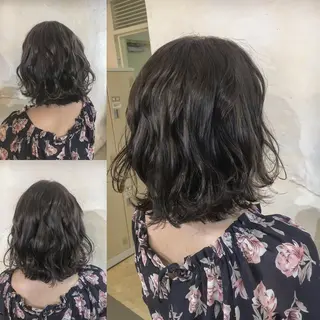 ミディアム 角床直哉 カラーカットNO 1のヘアスタイル