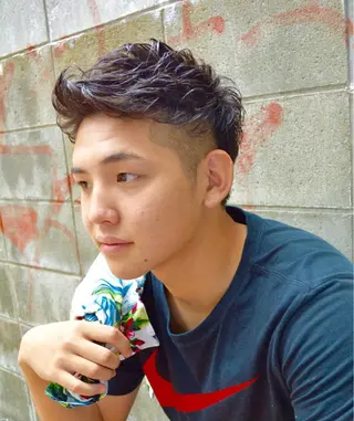 ショート AUTHENTIC private mens hair salon所属・完全個室マンツーマン メンズサロン草野貴樹のヘアスタイル