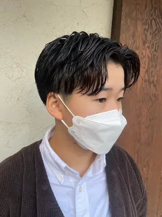 ショート パーマ 万都里 MATSURIのヘアスタイル