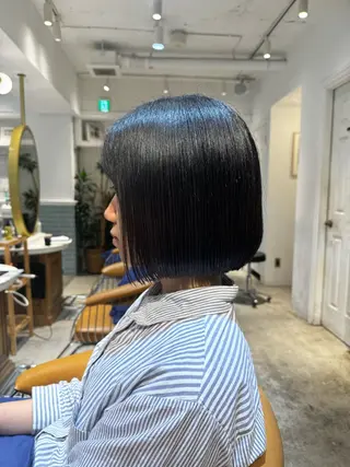 ミディアム 髪質改善/ボブ /韓国/erikoのヘアスタイル