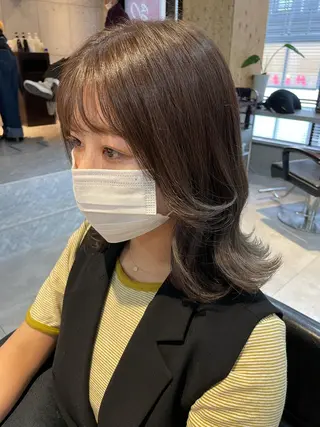 カラー オオカワユウキ 🎀newi池袋のヘアスタイル