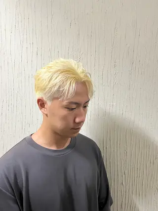 ショート カラー メンズ 【メンズ特化】金沢 /片町　髙木　功基のヘアスタイル