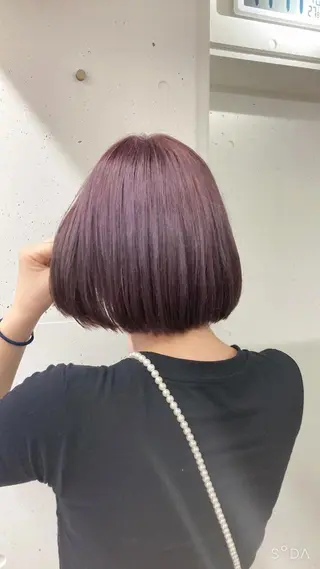 ショート カラー ミルミー美容室所属・🦄💒💓齎藤 七海子🦄💒💓のマツエク・マツパデザイン
