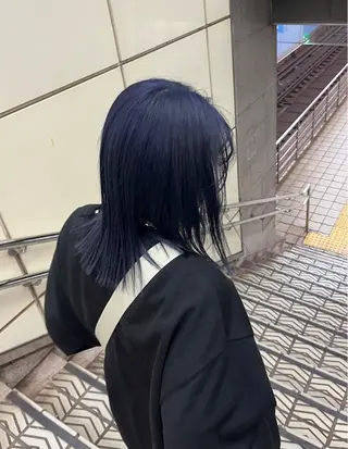 ミディアム chikashitsu所属・Junmi/ﾁｶｼﾂ /堀江のヘアスタイル