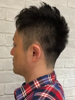 メンズ 酸性ストレート特化× 艶髪師/及川のヘアスタイル