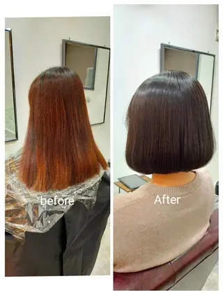 カラー SUN GLOW サングロウ所属・水素トリートメント/ 髪質改善/ナカノメのヘアスタイル