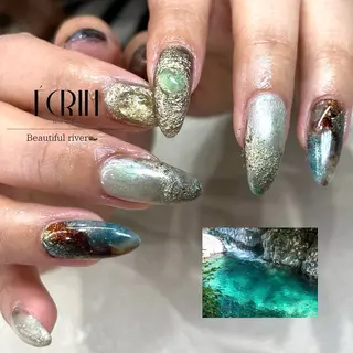 ロング écrin所属・kouno megumiのネイルデザイン