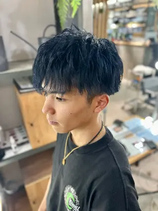 ショート カラー メンズ 溜 一太のヘアスタイル