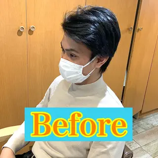 ショート カラー パーマ メンズ メンズパーマ&メンズ 縮毛矯正ならヒラノのヘアスタイル