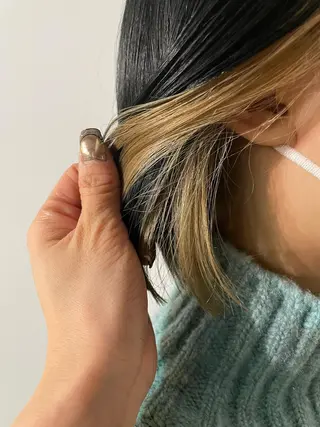 ショート カラー ヘアアレンジ キッズ マツエク・マツパ アイブロウ 透明感カラー/推しカ ラー☁️JURAのヘアスタイル