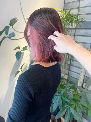 ミディアム EIGHTSOL博多 筑紫口店 溝口里穂のヘアスタイル