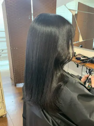 ロング カラー ヘアアレンジ hair&make luxiel所属・縮毛矯正急募 /葛西/ Rikiのヘアスタイル