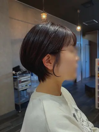 ショート カラー のどか 노도카のヘアスタイル