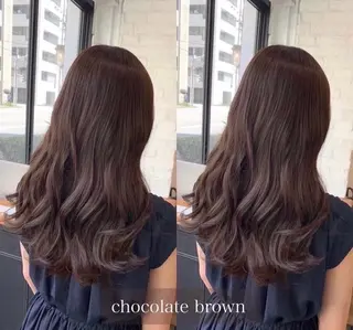 カラー 竹内 穂乃佳のヘアスタイル