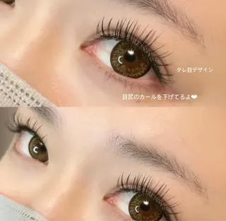 マツエク・マツパ by fleur HIRONAのマツエク・マツパデザイン