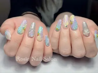 ロング Rosie Nail サロン南越谷のネイルデザイン