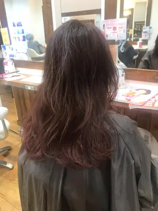 ロング カラー ベリショディレクター 小野 健太郎のヘアスタイル