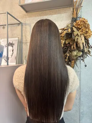 ロング カラー 🖤里央愛🖤 白髪染めモデル募集中のヘアスタイル