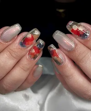 セミロング nailsalon kitのネイルデザイン