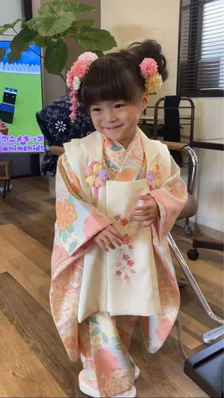 ヘアアレンジ キッズ 中野 紹江のヘアスタイル