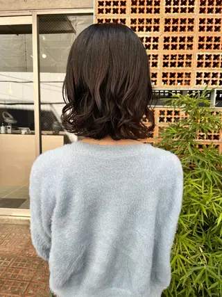 パーマ ロングパーマ木村 ボブパーマのヘアスタイル
